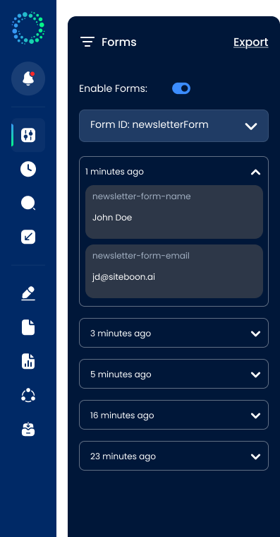 Form Analytics Dashboard