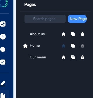Page Creation Demo
